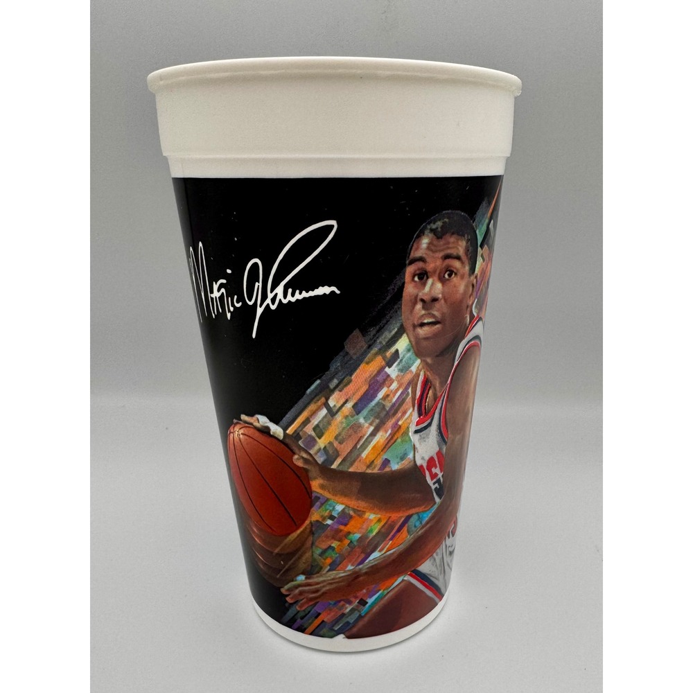 Vintage 1992 McDonald's USA Basketball Dream Team Magic Johnson Cup 32oz